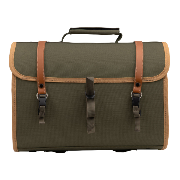 Tasche/Koffer für Gepäckträger - "Classic" - 35 Liter - olive